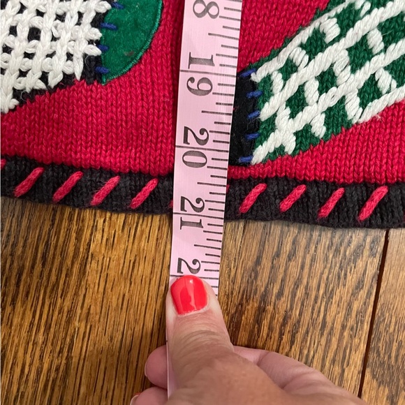 Designer Originals Studio Christmas Holiday Sweater Vest Size PM - Picture 4 of 7